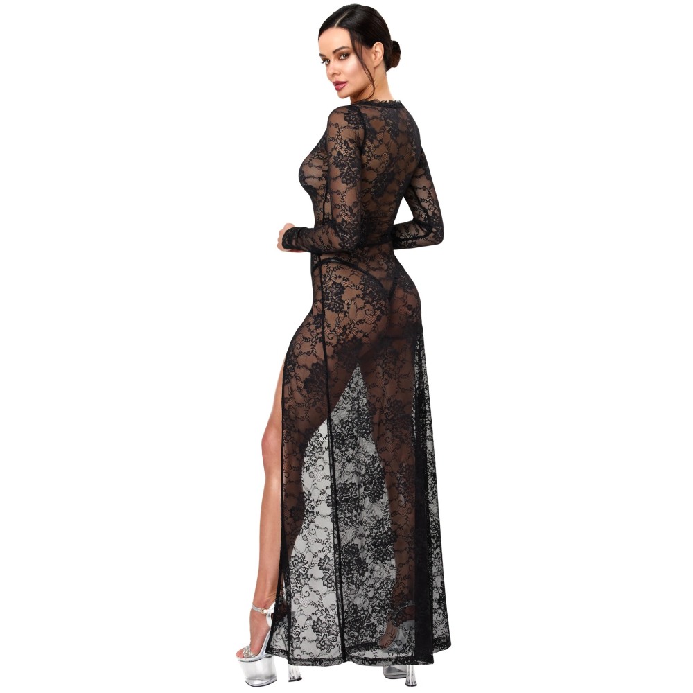 Noir Handmade - One More Kiss Maxikleid - Schwarz